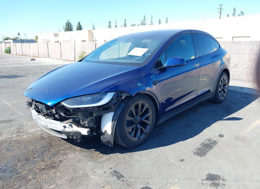 Photo 2 of 2023 Tesla Model X DUAL MOTOR ALL-WHEEL DRIVE/STANDARD RANGE (VIN 7SAXCDE55PF411166)