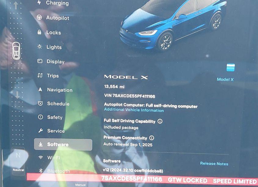 Photo 7 of 2023 Tesla Model X DUAL MOTOR ALL-WHEEL DRIVE/STANDARD RANGE (VIN 7SAXCDE55PF411166)