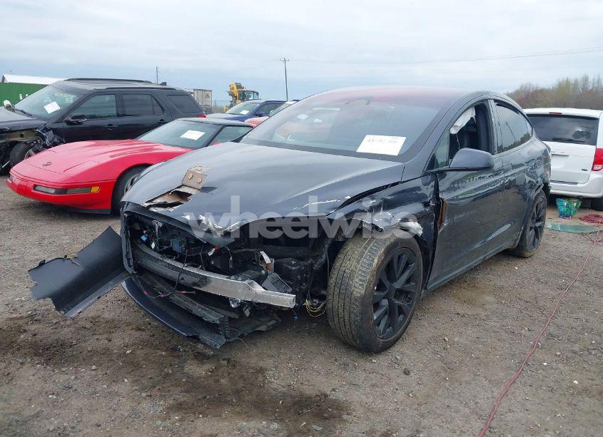 Photo 2 of 2023 Tesla Model X DUAL MOTOR ALL-WHEEL DRIVE/STANDARD RANGE (VIN 7SAXCDE58PF381788)