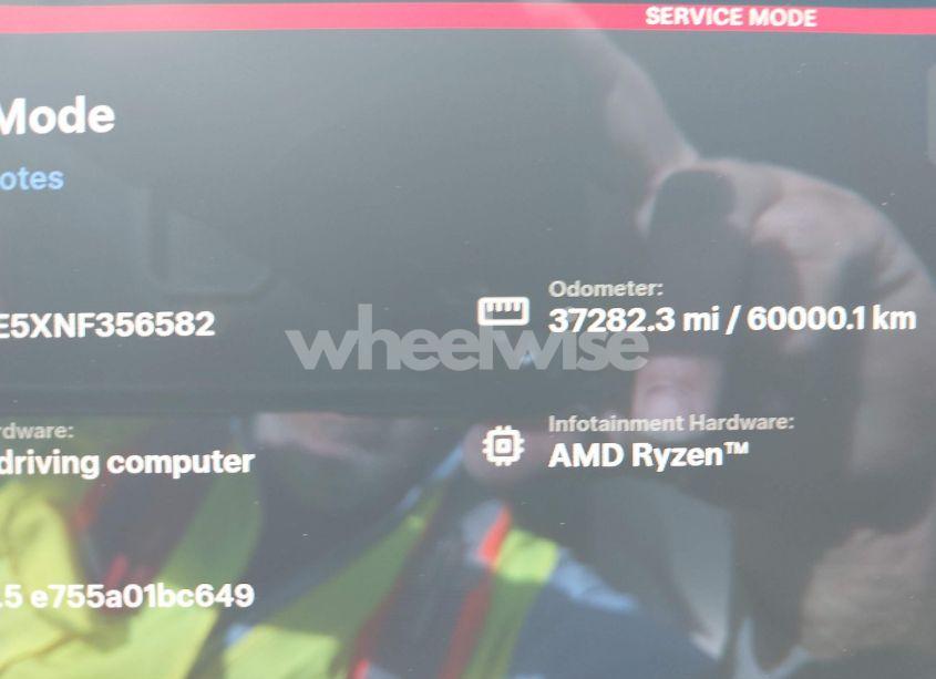 Photo 7 of 2022 Tesla Model X (VIN 7SAXCDE5XNF356582)