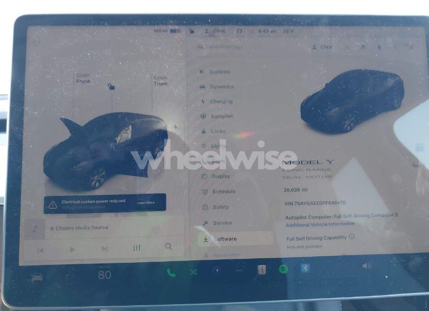 Photo 18 of 2023 Tesla Model Y AWD/LONG RANGE DUAL MOTOR ALL-WHEEL DRIVE (VIN 7SAYGAEE0PF646470)