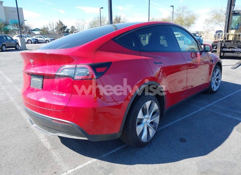 Photo 4 of 2023 Tesla Model Y AWD/LONG RANGE DUAL MOTOR ALL-WHEEL DRIVE (VIN 7SAYGAEE0PF859791)
