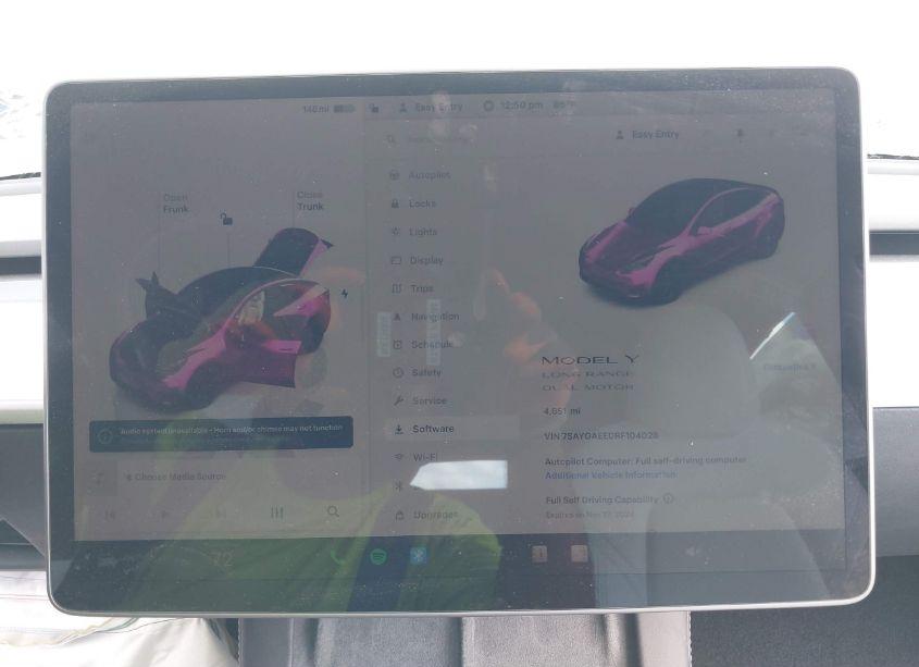 Photo 19 of 2024 Tesla Model Y LONG RANGE DUAL MOTOR ALL-WHEEL DRIVE (VIN 7SAYGAEE0RF104028)