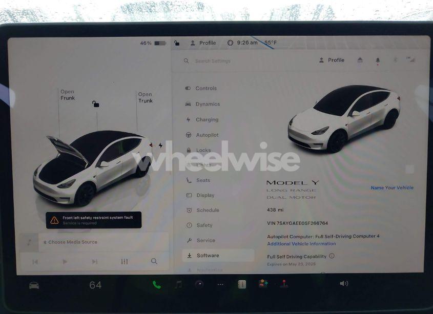 Photo 7 of 2025 Tesla Model Y LONG RANGE DUAL MOTOR ALL-WHEEL DRIVE (VIN 7SAYGAEE0SF266764)