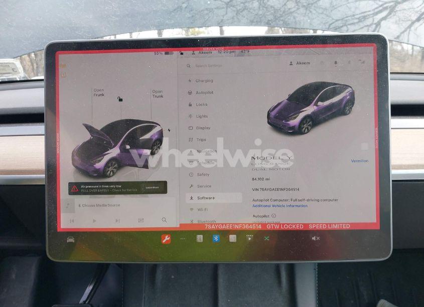 Photo 18 of 2022 Tesla Model Y LONG RANGE DUAL MOTOR ALL-WHEEL DRIVE (VIN 7SAYGAEE1NF364514)