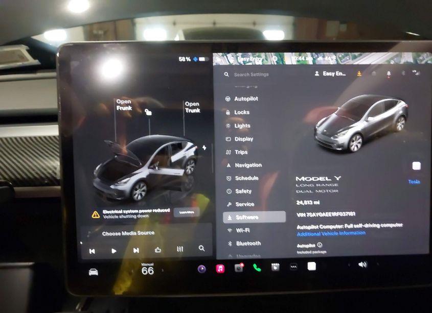 Photo 7 of 2024 Tesla Model Y LONG RANGE DUAL MOTOR ALL-WHEEL DRIVE (VIN 7SAYGAEE1RF037181)