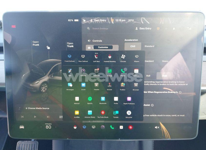 Photo 18 of 2022 Tesla Model Y LONG RANGE DUAL MOTOR ALL-WHEEL DRIVE (VIN 7SAYGAEE2NF550692)