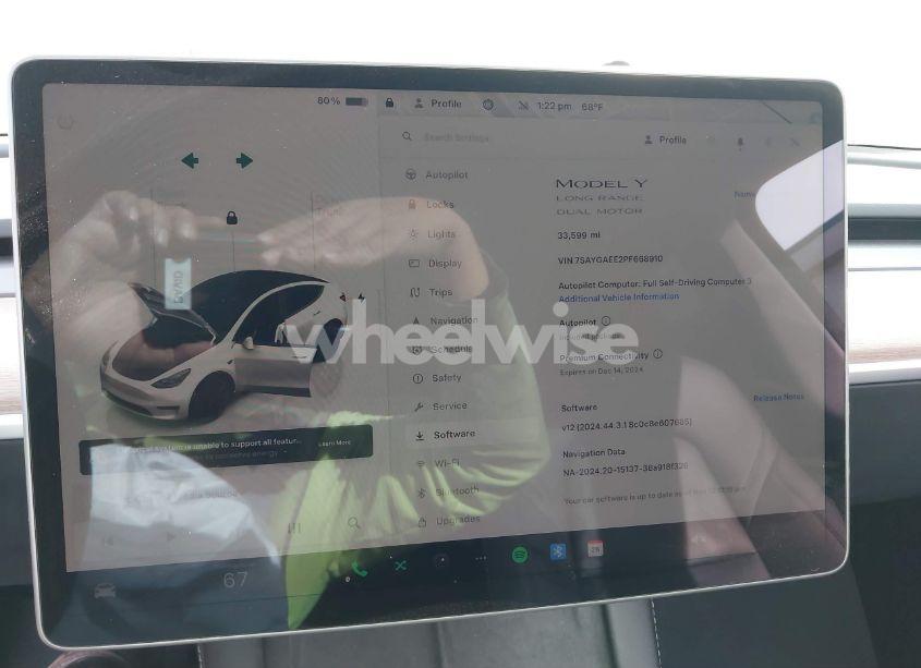 Photo 19 of 2023 Tesla Model Y AWD/LONG RANGE DUAL MOTOR ALL-WHEEL DRIVE (VIN 7SAYGAEE2PF668910)