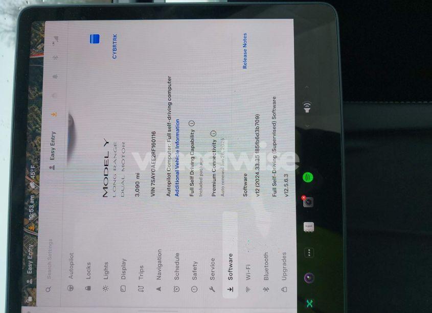 Photo 7 of 2024 Tesla Model Y LONG RANGE DUAL MOTOR ALL-WHEEL DRIVE (VIN 7SAYGAEE2RF160116)