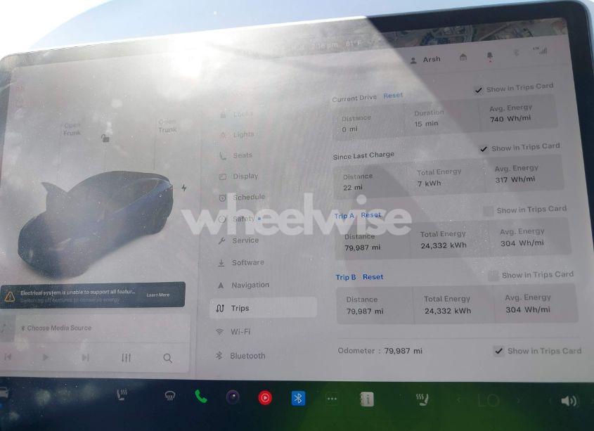 Photo 7 of 2022 Tesla Model Y LONG RANGE DUAL MOTOR ALL-WHEEL DRIVE (VIN 7SAYGAEE4NF341230)