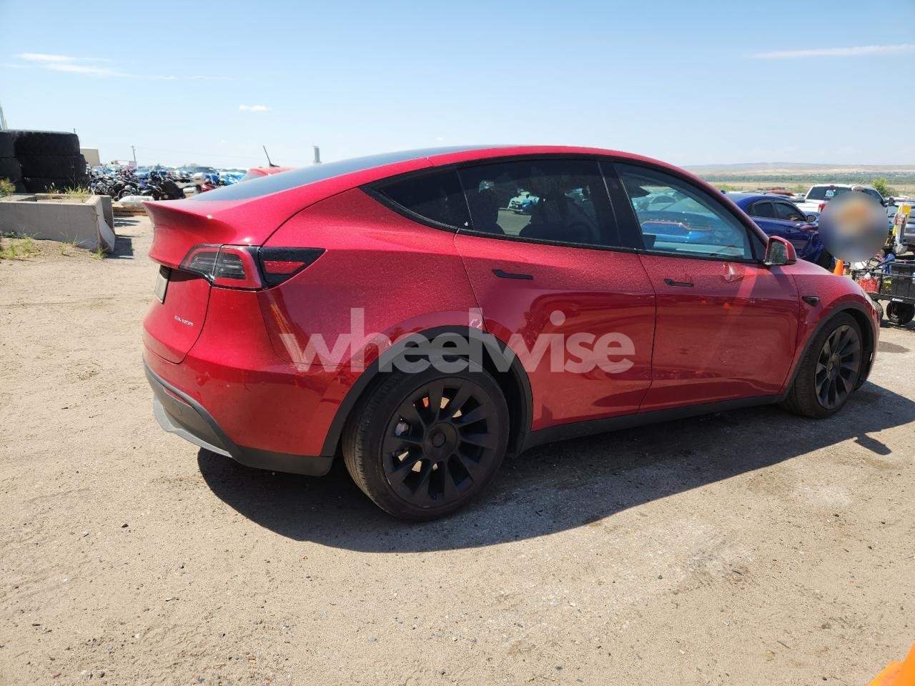 Photo 3 of 2023 TESLA MODEL Y (VIN 7SAYGAEE4PF923752)