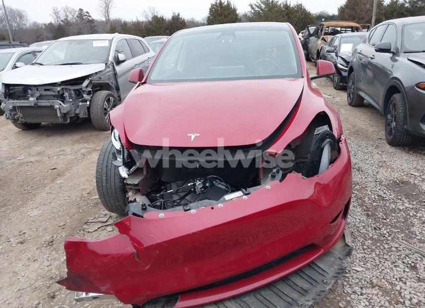 Photo 6 of 2023 Tesla Model Y AWD/LONG RANGE DUAL MOTOR ALL-WHEEL DRIVE (VIN 7SAYGAEE5PF615828)