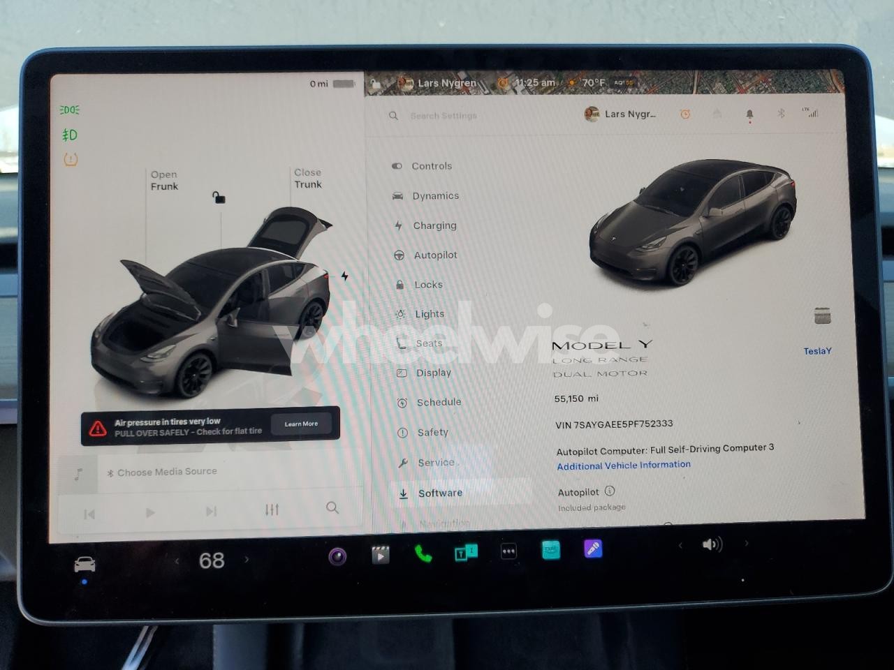 Photo 9 of 2023 TESLA MODEL Y (VIN 7SAYGAEE5PF752333)