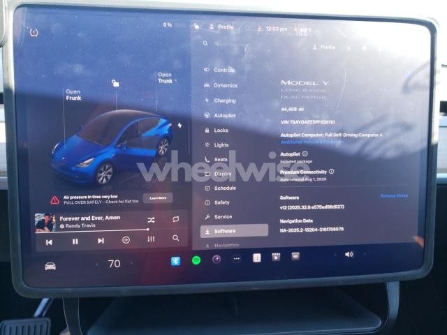 Photo 10 of 2023 TESLA MODEL Y (VIN 7SAYGAEE5PF826110)