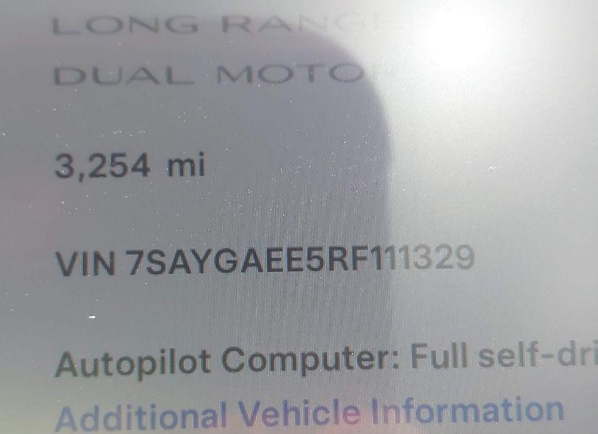 Photo 14 of 2024 Tesla Model Y LONG RANGE DUAL MOTOR ALL-WHEEL DRIVE (VIN 7SAYGAEE5RF111329)