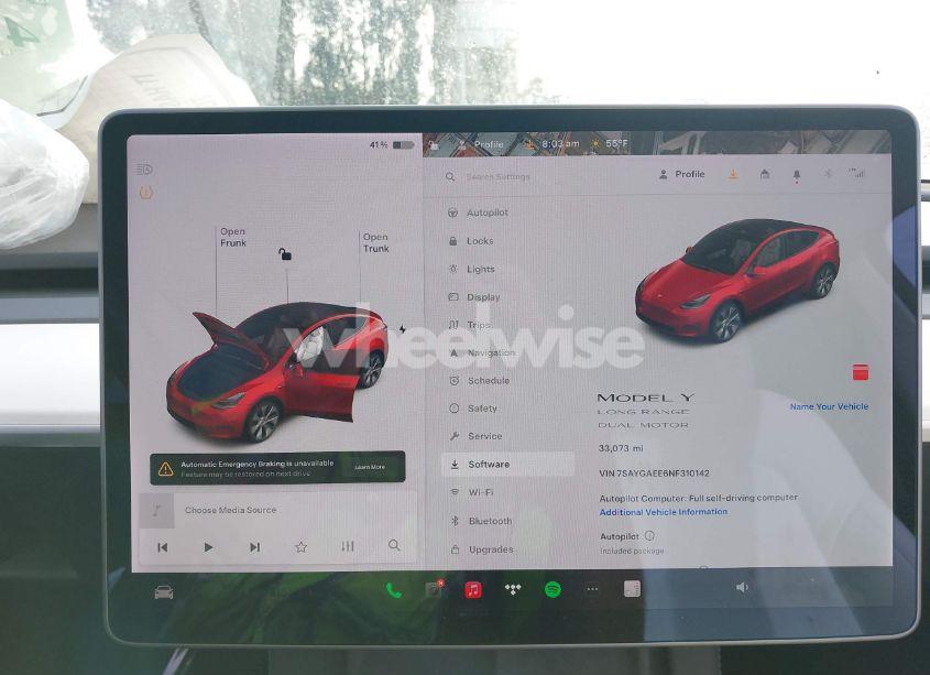 Photo 19 of 2022 Tesla Model Y LONG RANGE DUAL MOTOR ALL-WHEEL DRIVE (VIN 7SAYGAEE6NF310142)