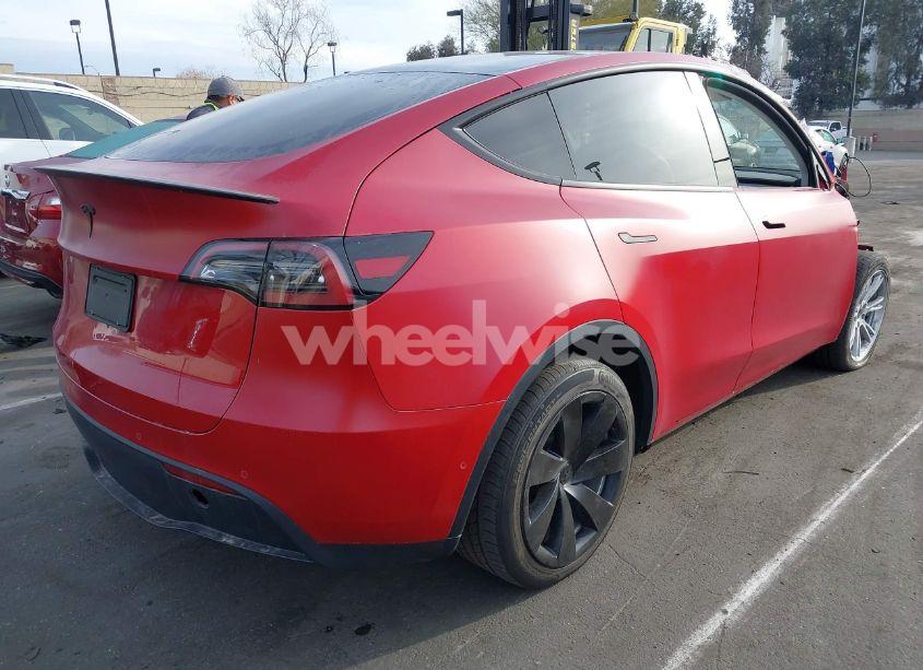 Photo 4 of 2022 Tesla Model Y LONG RANGE DUAL MOTOR ALL-WHEEL DRIVE (VIN 7SAYGAEE6NF310142)