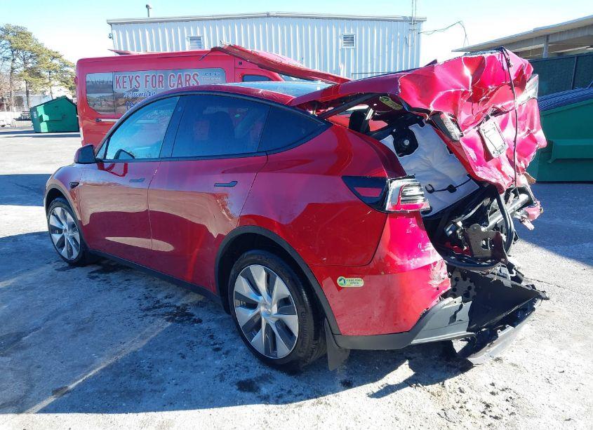 Photo 3 of 2022 Tesla Model Y LONG RANGE DUAL MOTOR ALL-WHEEL DRIVE (VIN 7SAYGAEE6NF422195)