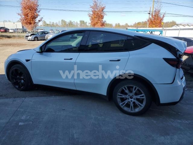 Photo 2 of 2023 TESLA MODEL Y (VIN 7SAYGAEE6PF672426)