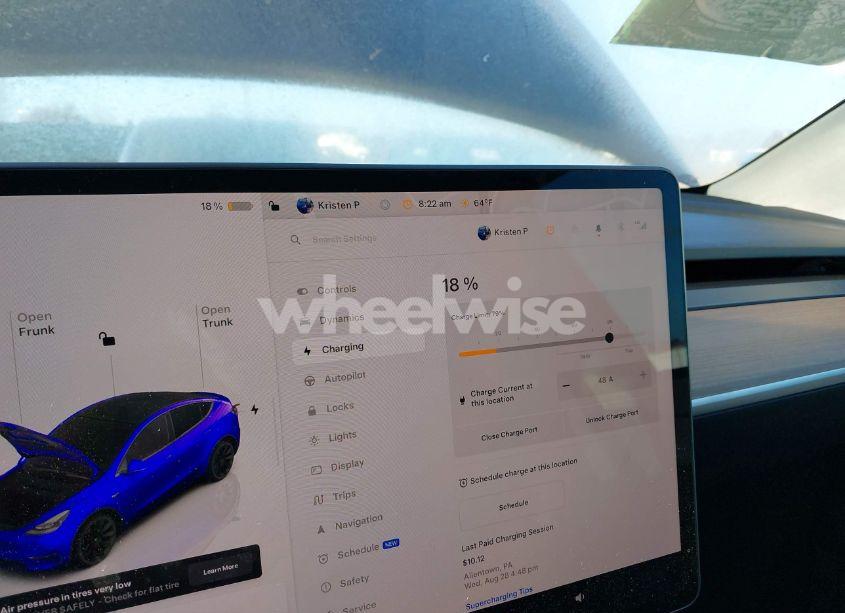 Photo 17 of 2023 Tesla Model Y AWD/LONG RANGE DUAL MOTOR ALL-WHEEL DRIVE (VIN 7SAYGAEE6PF849217)