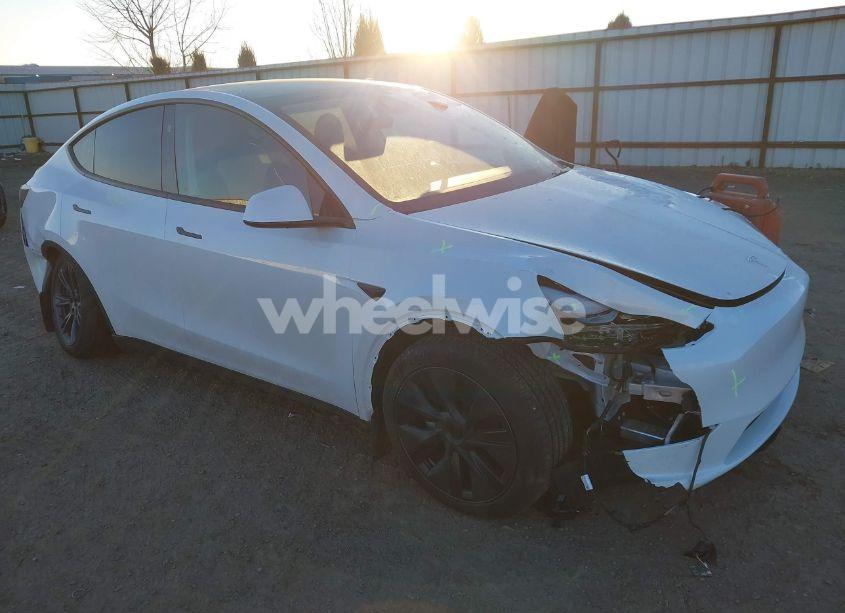 2024 Tesla Model Y LONG RANGE DUAL MOTOR ALL-WHEEL DRIVE (VIN 7SAYGAEE6RF206658) main photo
