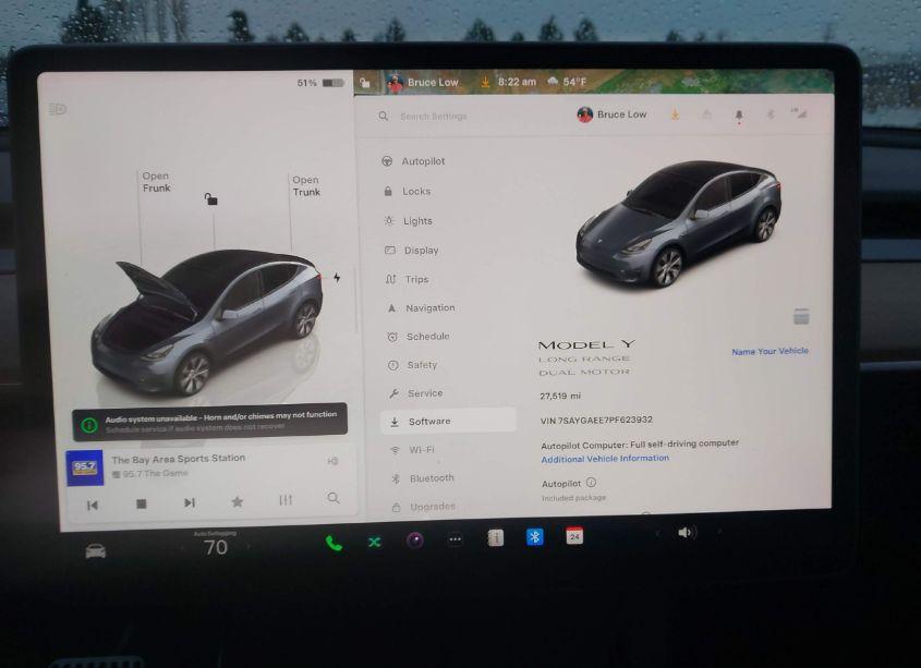 Photo 19 of 2023 Tesla Model Y AWD/LONG RANGE DUAL MOTOR ALL-WHEEL DRIVE (VIN 7SAYGAEE7PF623932)