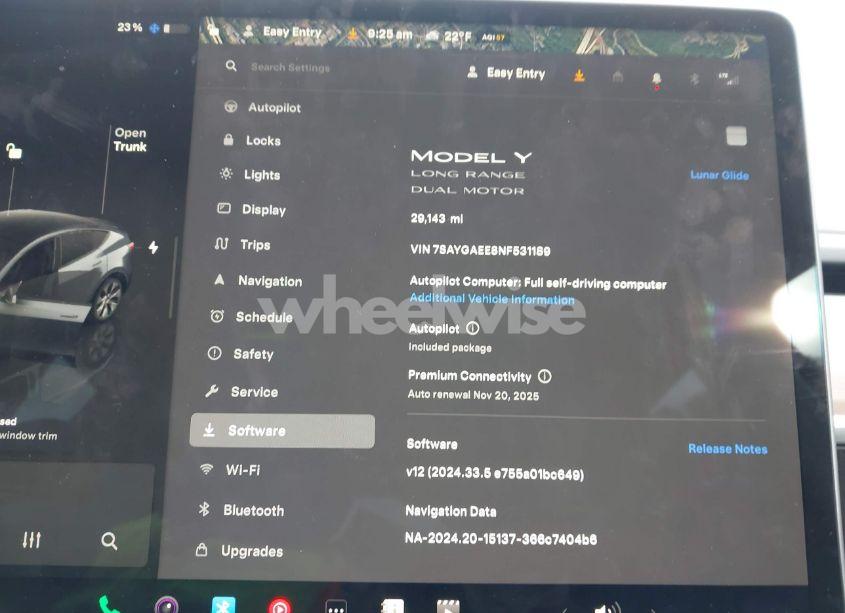 Photo 19 of 2022 Tesla Model Y LONG RANGE DUAL MOTOR ALL-WHEEL DRIVE (VIN 7SAYGAEE8NF531189)