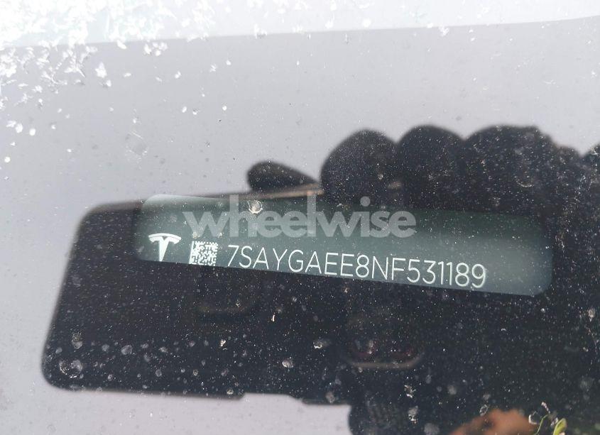 Photo 9 of 2022 Tesla Model Y LONG RANGE DUAL MOTOR ALL-WHEEL DRIVE (VIN 7SAYGAEE8NF531189)