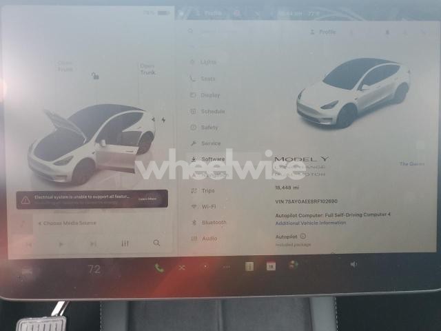 Photo 7 of 2024 TESLA MODEL Y (VIN 7SAYGAEE8RF102690)