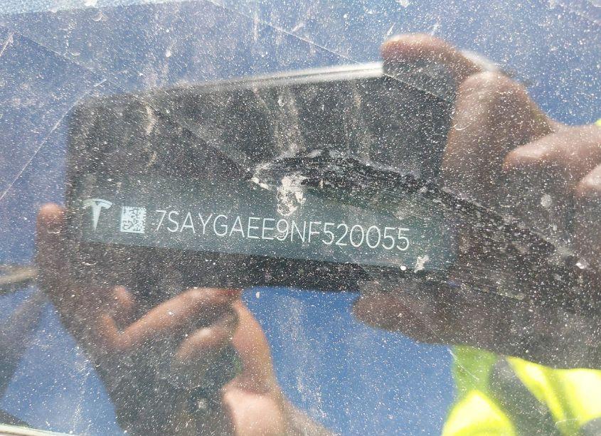 Photo 9 of 2022 Tesla Model Y LONG RANGE DUAL MOTOR ALL-WHEEL DRIVE (VIN 7SAYGAEE9NF520055)