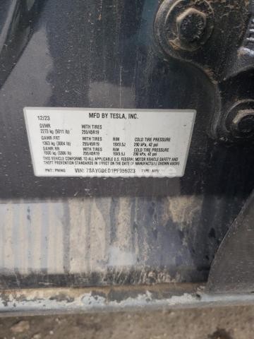 Photo 9 of 2023 TESLA MODEL Y (VIN 7SAYGDED1PF956023)