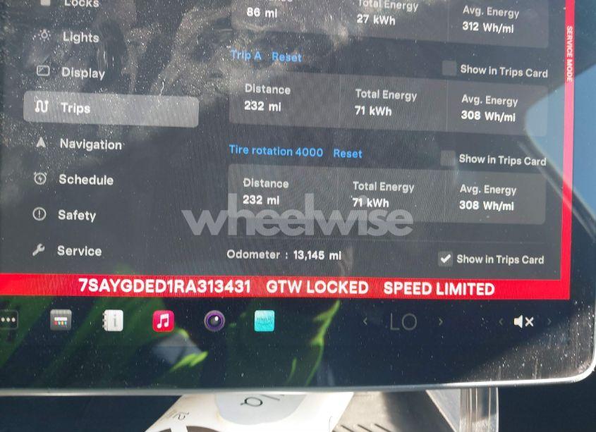 Photo 14 of 2024 Tesla Model Y LONG RANGE DUAL MOTOR ALL-WHEEL DRIVE/RWD (VIN 7SAYGDED1RA313431)