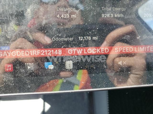 2024 TESLA MODEL Y (VIN 7SAYGDED1RF212148) main photo