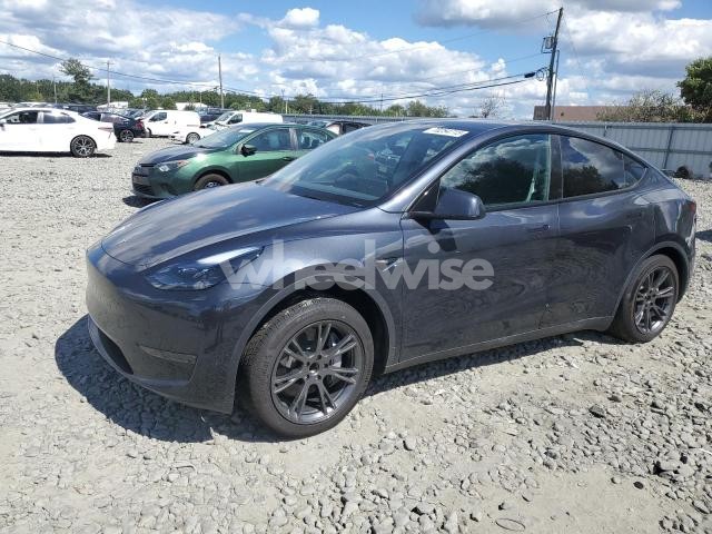 Photo 2 of 2024 TESLA MODEL Y (VIN 7SAYGDED1RF212148)
