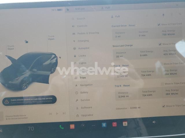 Photo 4 of 2024 TESLA MODEL Y (VIN 7SAYGDED2RF040079)