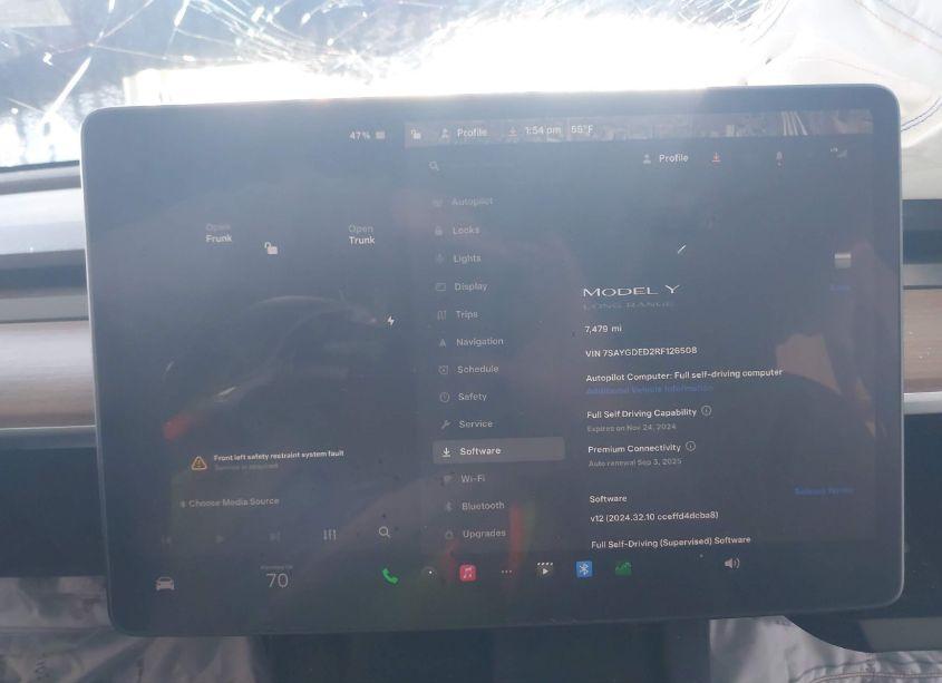 Photo 7 of 2024 Tesla Model Y LONG RANGE DUAL MOTOR ALL-WHEEL DRIVE/RWD (VIN 7SAYGDED2RF126508)