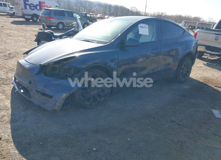 Photo 2 of 2023 Tesla Model Y RWD (VIN 7SAYGDED3PF958047)