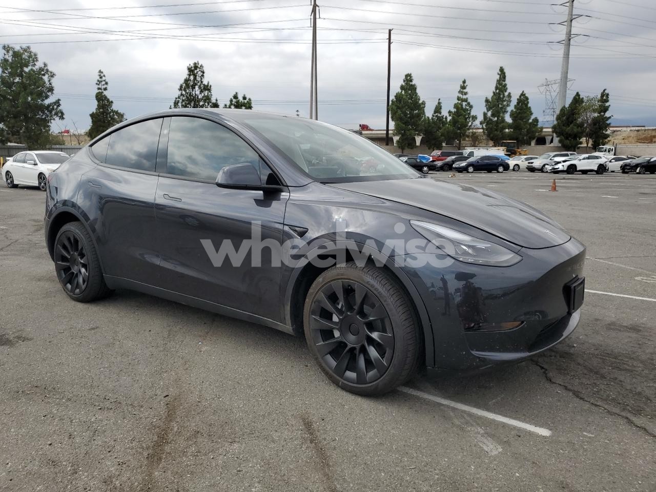 Photo 4 of 2024 TESLA MODEL Y (VIN 7SAYGDED3RF097682)