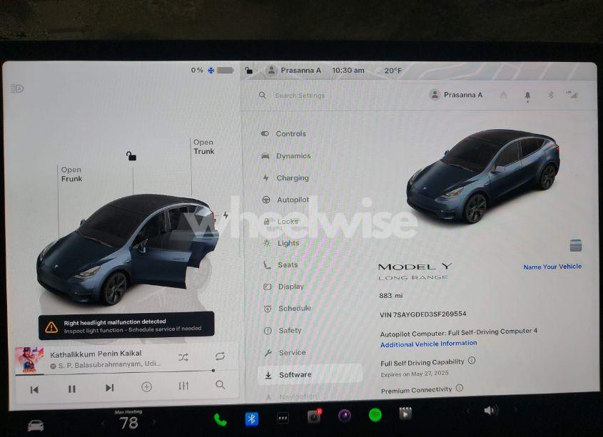 Photo 15 of 2025 Tesla Model Y LONG RANGE DUAL MOTOR ALL-WHEEL DRIVE (VIN 7SAYGDED3SF269554)