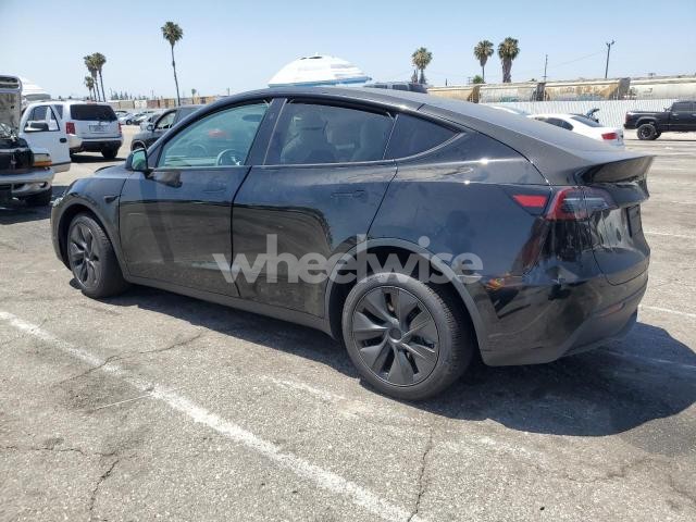 Photo 2 of 2025 TESLA MODEL Y (VIN 7SAYGDED3SF278416)