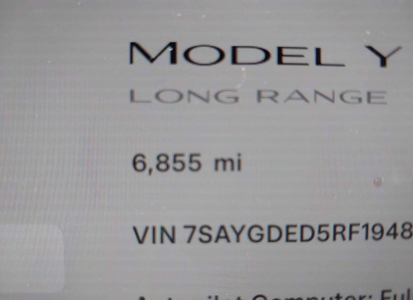 Photo 14 of 2024 Tesla Model Y (VIN 7SAYGDED5RF194821)