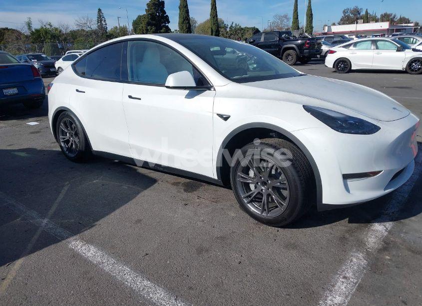 2025 Tesla Model Y (VIN 7SAYGDED5SF235499) main photo