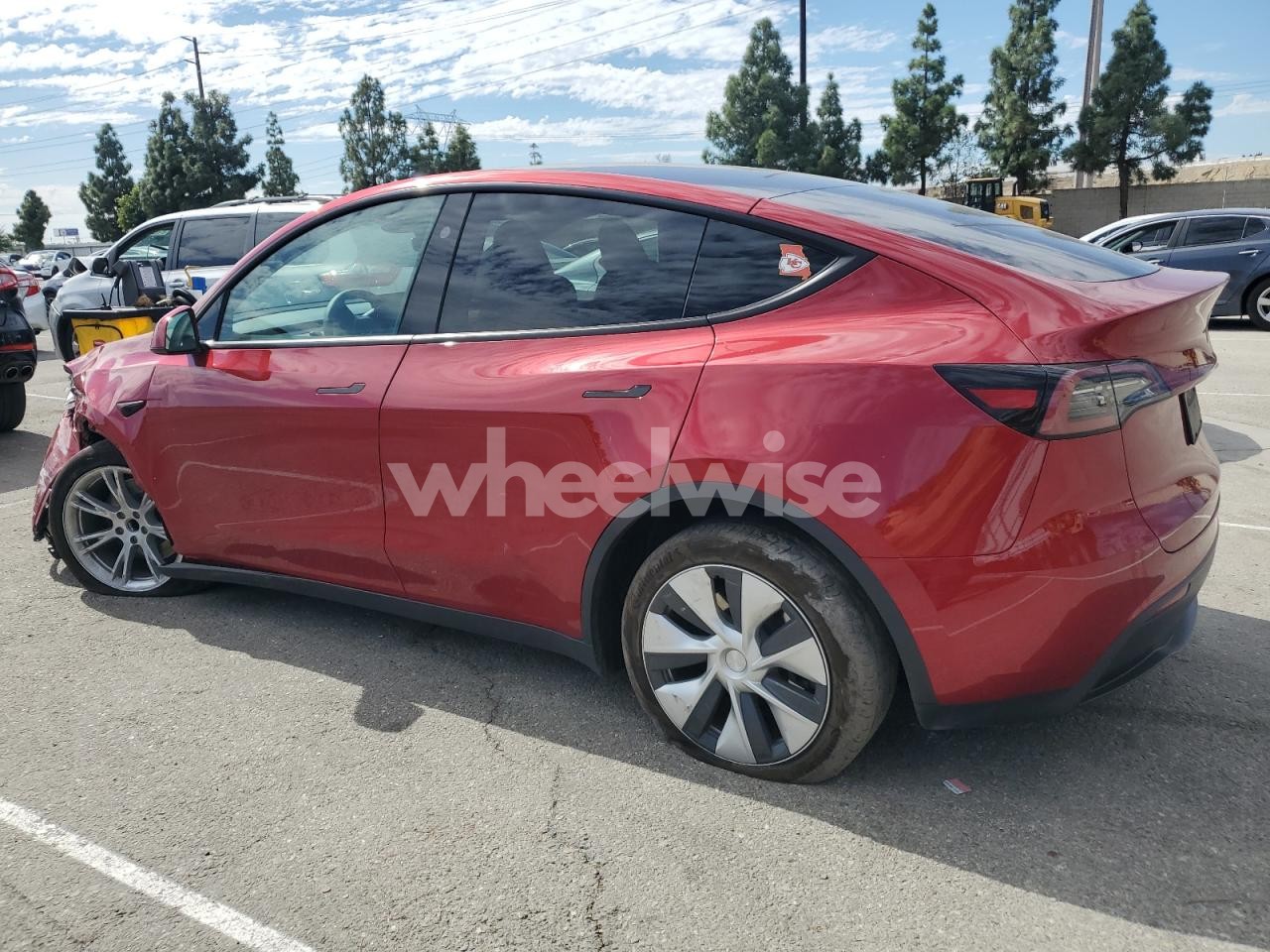 Photo 2 of 2024 TESLA MODEL Y (VIN 7SAYGDED6RF028551)