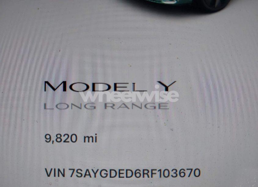 Photo 16 of 2024 Tesla Model Y LONG RANGE DUAL MOTOR ALL-WHEEL DRIVE/RWD (VIN 7SAYGDED6RF103670)