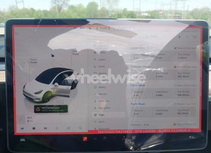 Photo 7 of 2025 Tesla Model Y LONG RANGE DUAL MOTOR ALL-WHEEL DRIVE (VIN 7SAYGDED7SA378872)