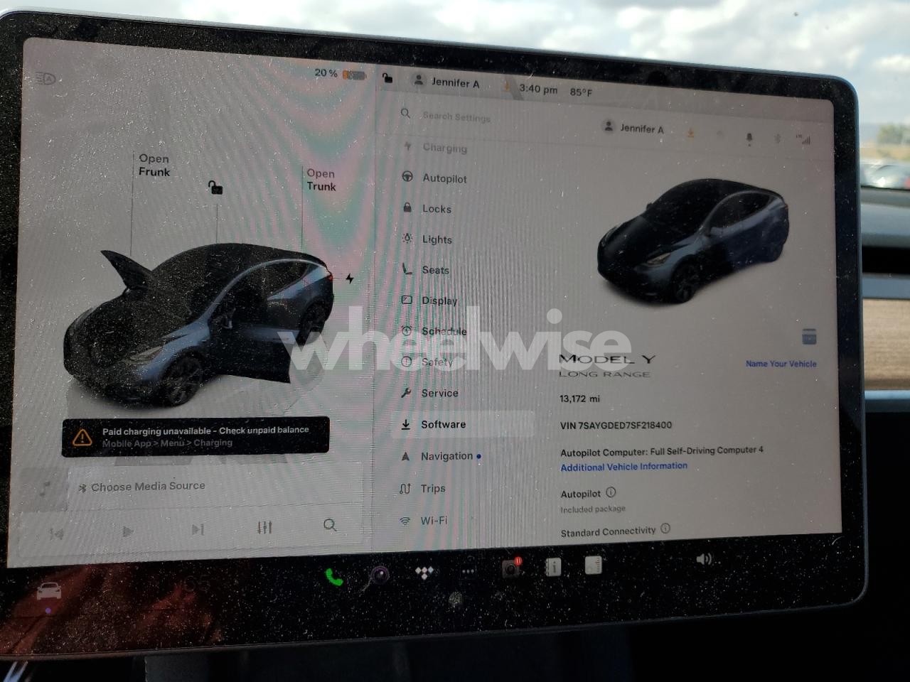 Photo 9 of 2025 TESLA MODEL Y (VIN 7SAYGDED7SF218400)