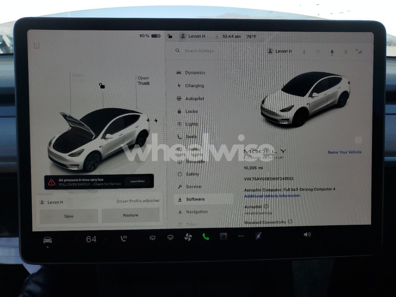 Photo 9 of 2025 TESLA MODEL Y (VIN 7SAYGDED9SF241533)