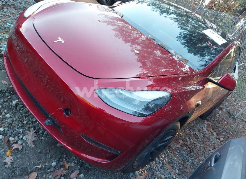 Photo 2 of 2024 Tesla Model Y LONG RANGE DUAL MOTOR ALL-WHEEL DRIVE/RWD (VIN 7SAYGDEDXRA308969)