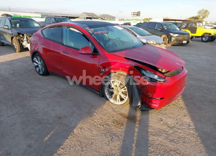 2023 Tesla Model Y AWD/LONG RANGE DUAL MOTOR ALL-WHEEL DRIVE (VIN 7SAYGDEE0PA030735) main photo
