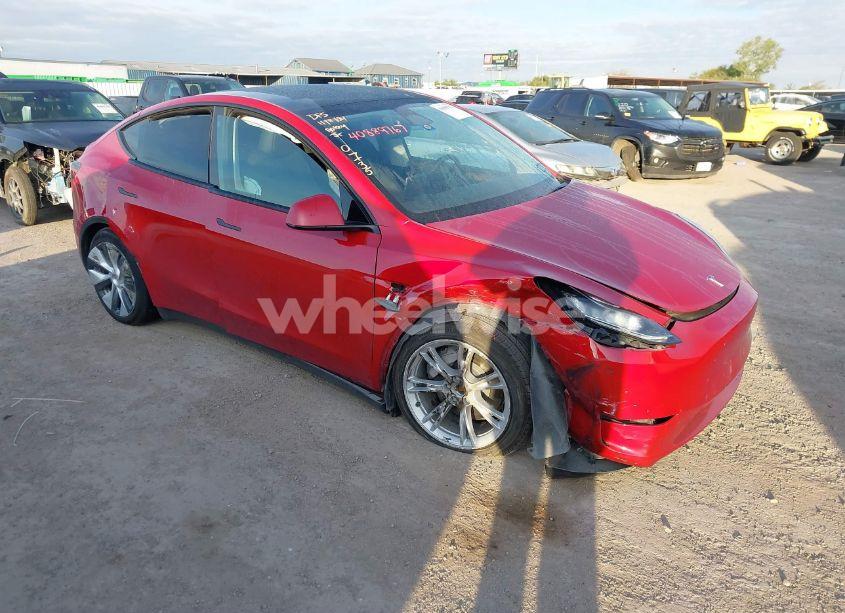 Photo 6 of 2023 Tesla Model Y AWD/LONG RANGE DUAL MOTOR ALL-WHEEL DRIVE (VIN 7SAYGDEE0PA030735)